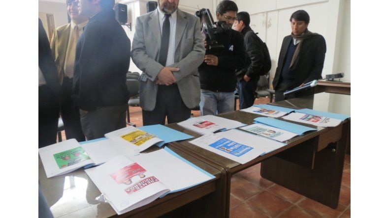 Presentación de boletas