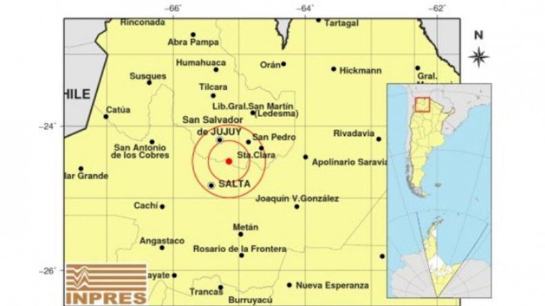 Sacudón en la siesta del sábado: se sintió un breve pero intenso temblor en Jujuy