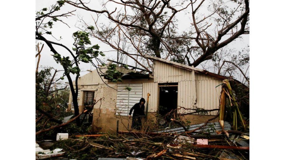 Puerto Rico sufre por "María"