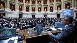 Votación del presupuesto 2026 en Diputados.