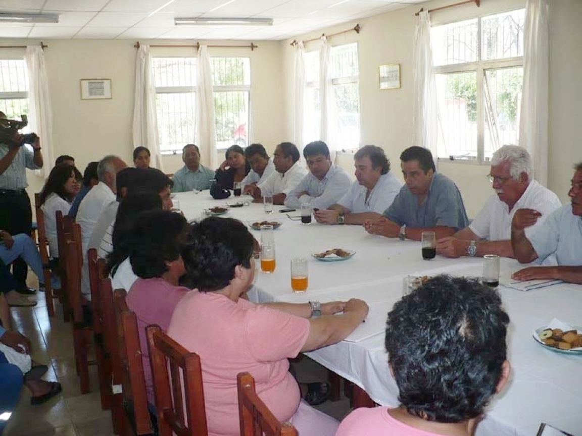 Reunión en Volcán
