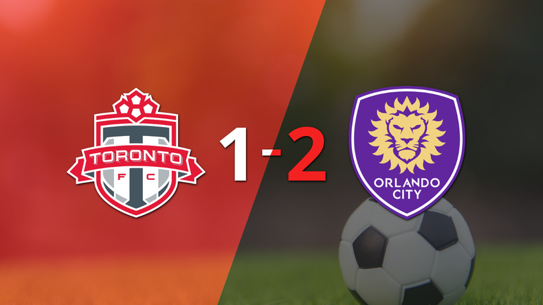 Toronto FC no logró superar la firmeza de Orlando City SC y cayó 2 a 1