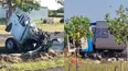 tragedia en entre rios: murieron cuatro personas en un choque contra un camion brasileno