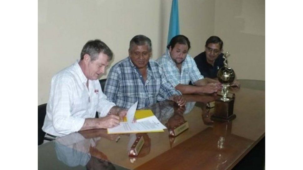Firma de convenio
