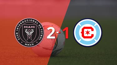 Chicago Fire no pudo con Inter Miami y perdió 2 a 1