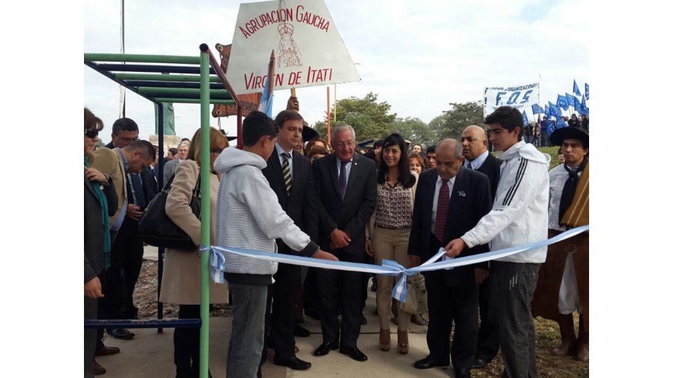Inauguración en Perico