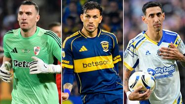 River Plate, Boca Juniors y Rosario Central se ubican en la cima de la tabla anual.