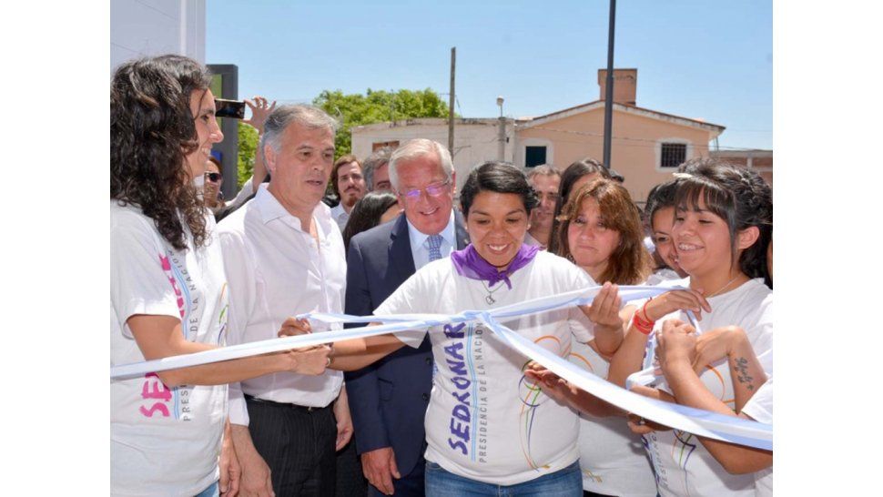 Inauguración en Alto Comedero