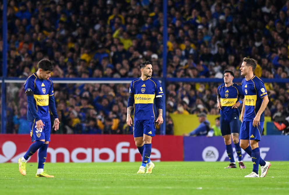 El Xeneize afuera.
