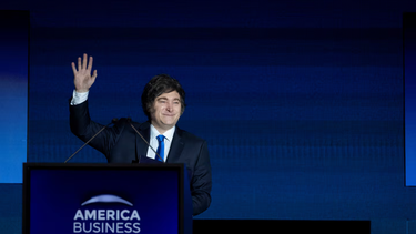 Javier Milei en el American Business Forum. Javier Milei en el American Business Forum.