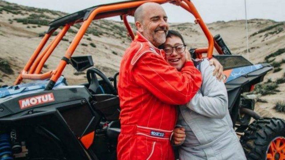 Un peruano es el primer corredor del Dakar con síndrome de Down