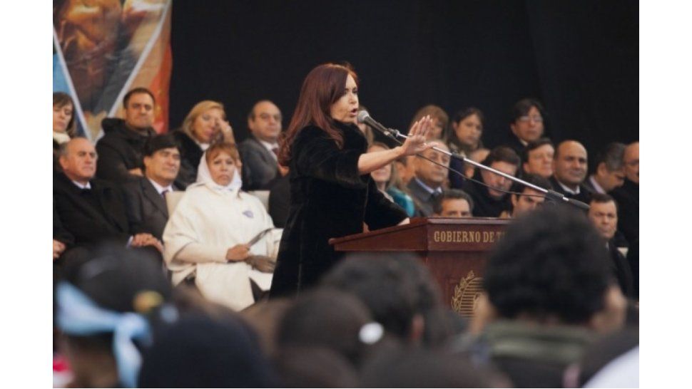 Cristina en Tucumán