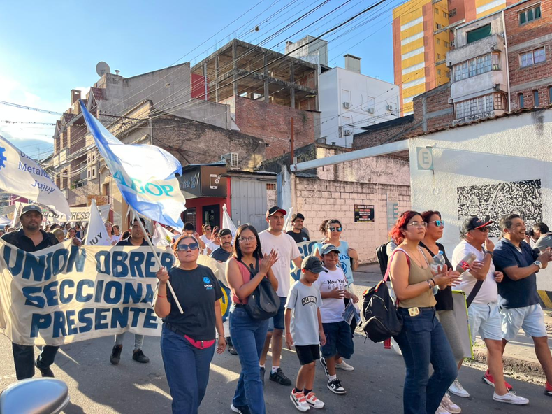 Marcha contra la Reforma Laboral.