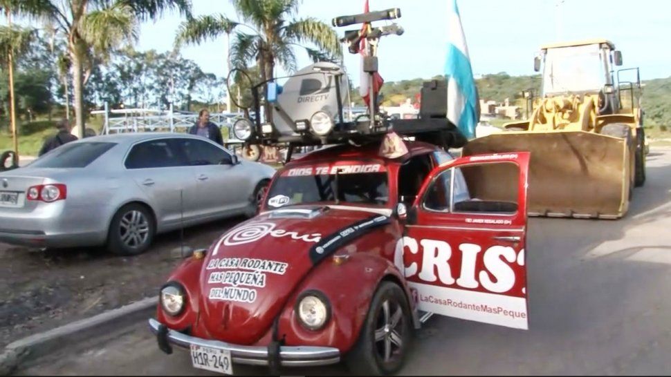 Una historia de película: La Casa Rodante más Pequeña del Mundo recorrió Jujuy