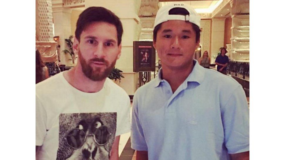 Messi de vacaciones