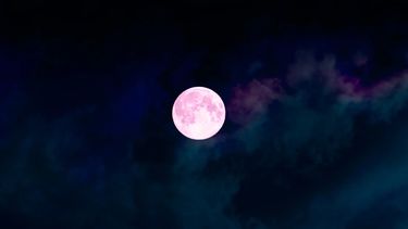 Llega la Luna Rosa (Foto ilustrativa)