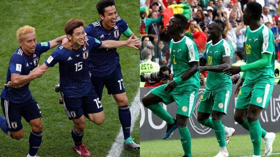 Japón y Senegal empataron 2-2 y comparten la punta del grupo