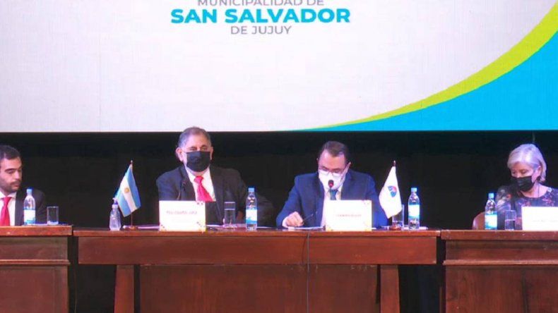 El intendente, Raúl Jorge, realizó la apertura de sesiones del Concejo Deliberante
