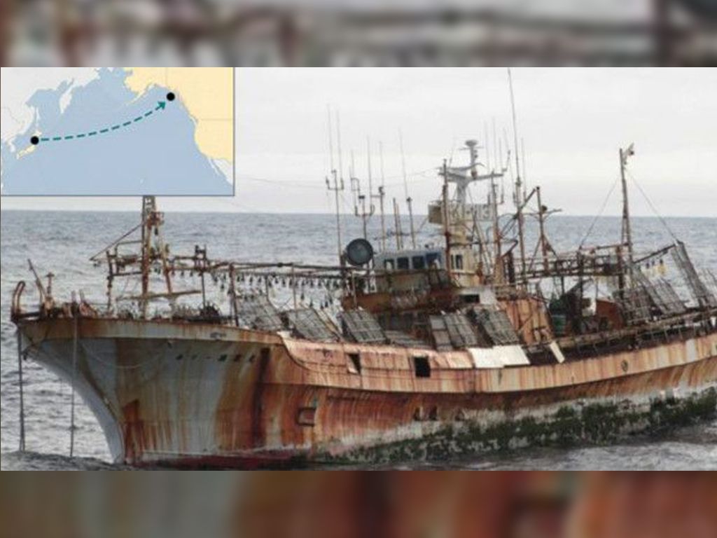 barco pesquero perdido