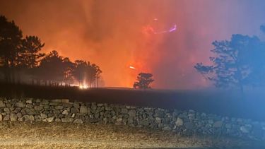 La Quebrada en alerta: impactantes Imágenes del incendio en Volcán
