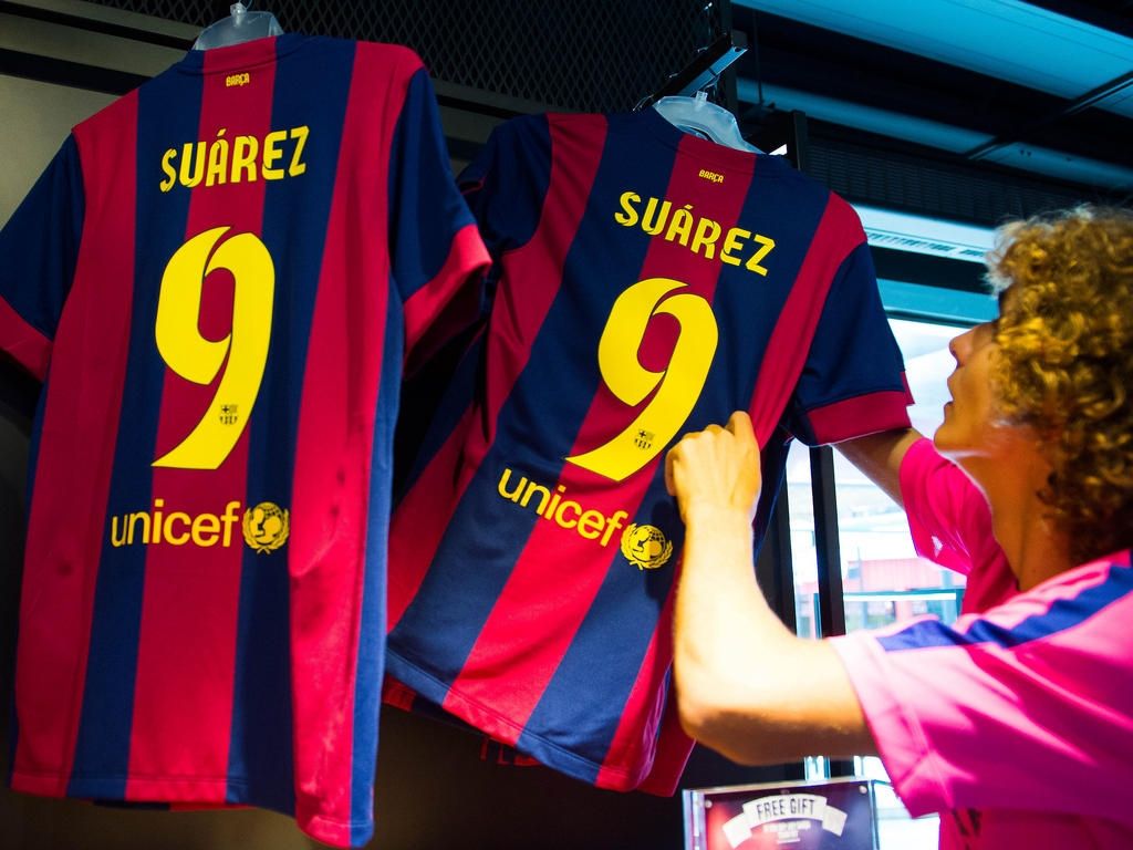 Suares ya entrena en el Barça