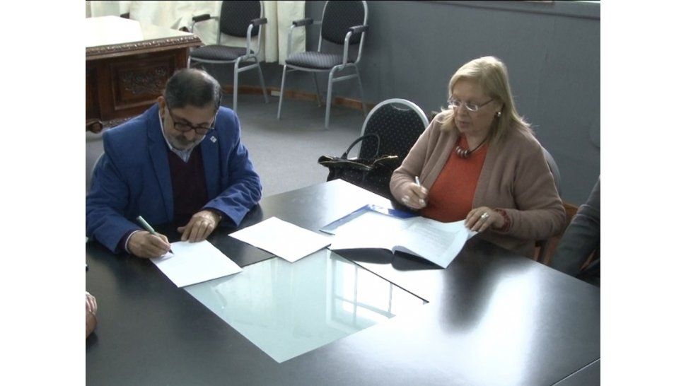 Firma de convenio