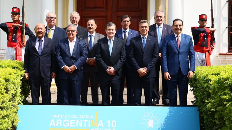 Carlos Sadir con el Canciller argentino y autoridades del BID Carlos Sadir con el Canciller argentino y autoridades del BID