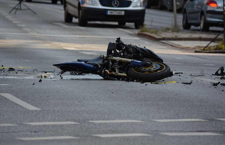 Accidente de motos (imagen ilustrativa).