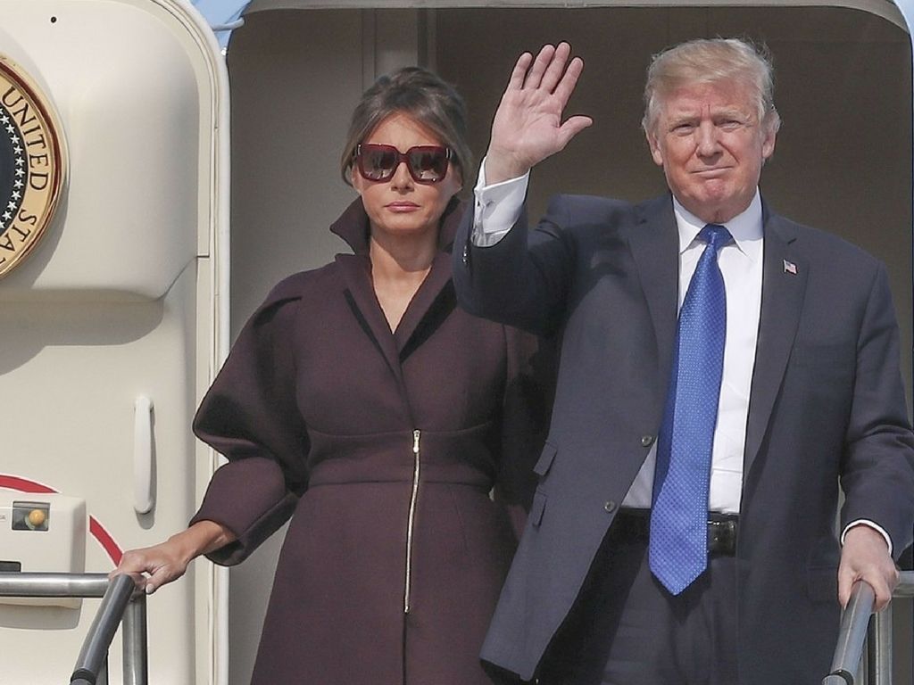Melania y Donald Trump