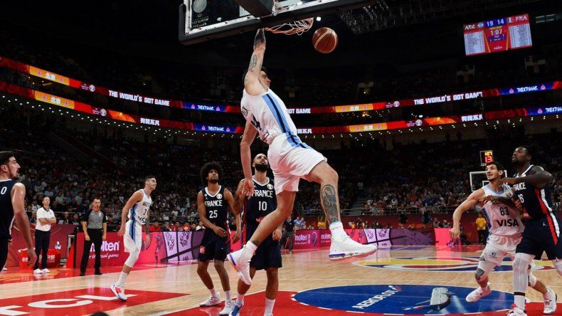 Argentina le ganó a Francia y es finalista del Mundial de Básquet