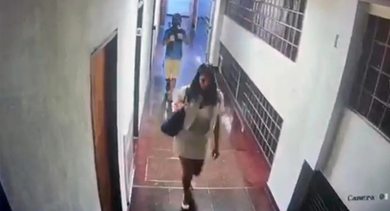 Los videos que muestran a la magistrada como protagonista de algunas filmaciones que serían para el documental del que participaba.