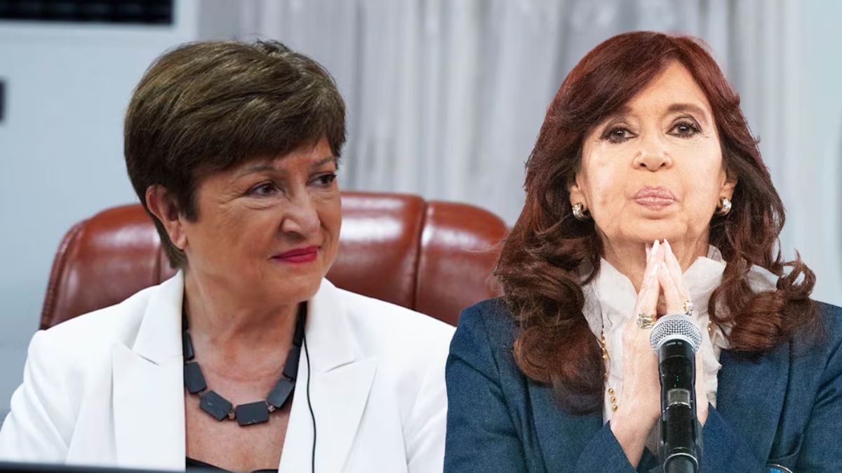 “Che Kristalina...”: el duro mensaje de Cristina Kirchner a la titular del FMI.