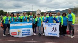 Jujuy ganó 27 medallas en el Campeonato Regional Master de atletismo