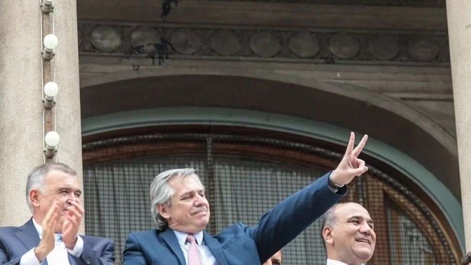Alberto Fernández hará un acto en Casa Rosada tras jurar en el Congreso