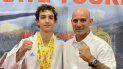 El joven karateka jujeño Patricio Montalvetti.