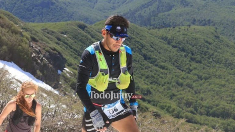 Jujeño maratonista cruzó Los Andes