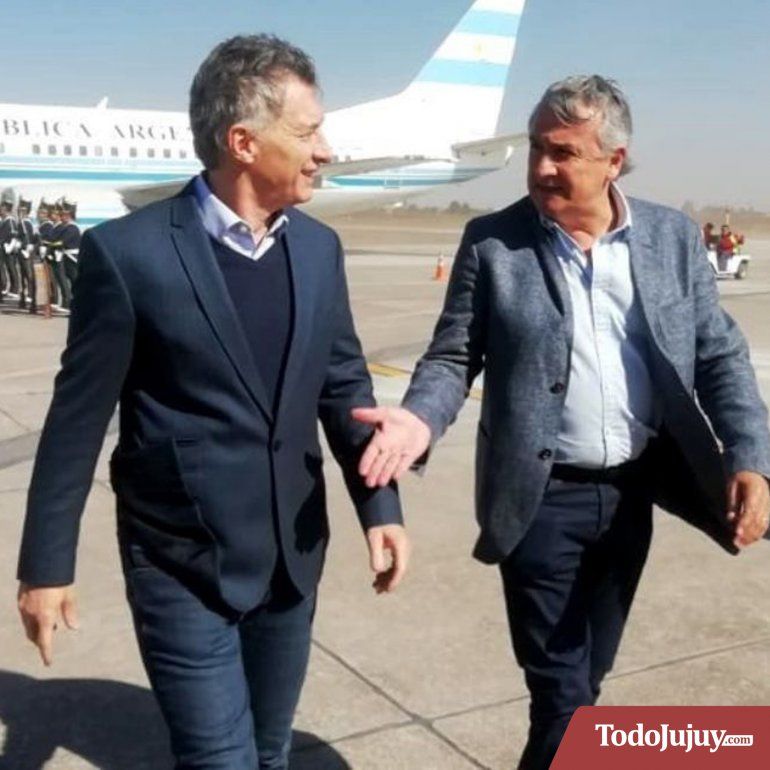 Morales y Macri en Jujuy (Archivo)