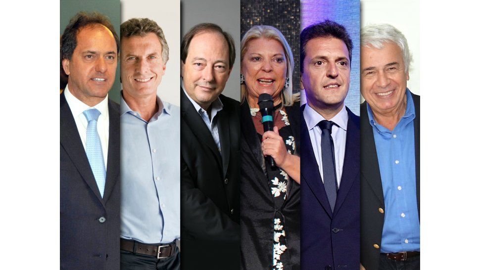 Presidenciales: Scioli encabeza