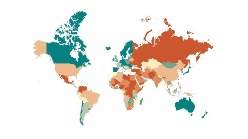 Países más pacíficos