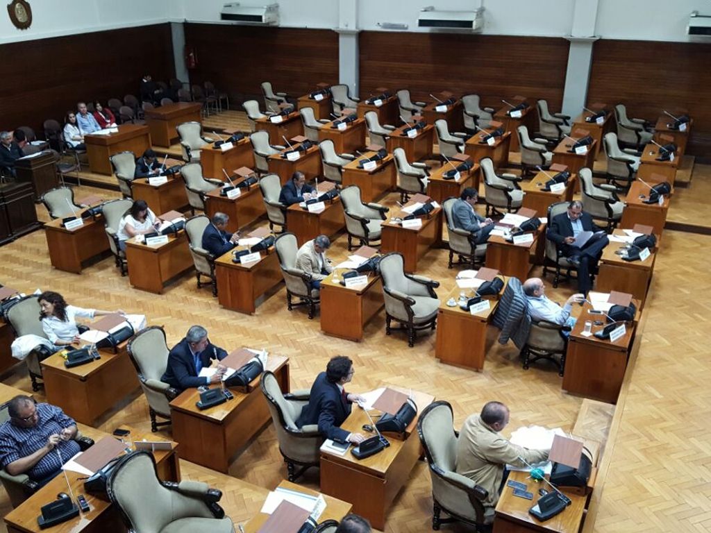 Segunda sesión en la Legislatura