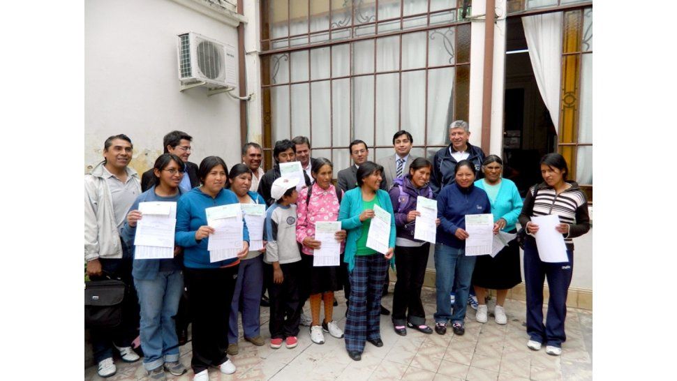 Entrega de beneficios