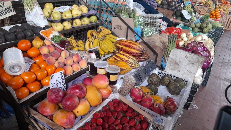 Precios de frutas y verduras en Jujuy.