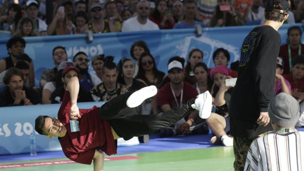 Broly se quedó con la plateada en el mixto de Breaking Dance