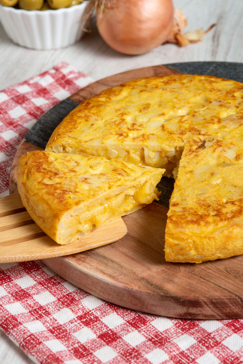 Tortilla de papas para iniciar la semana&nbsp;