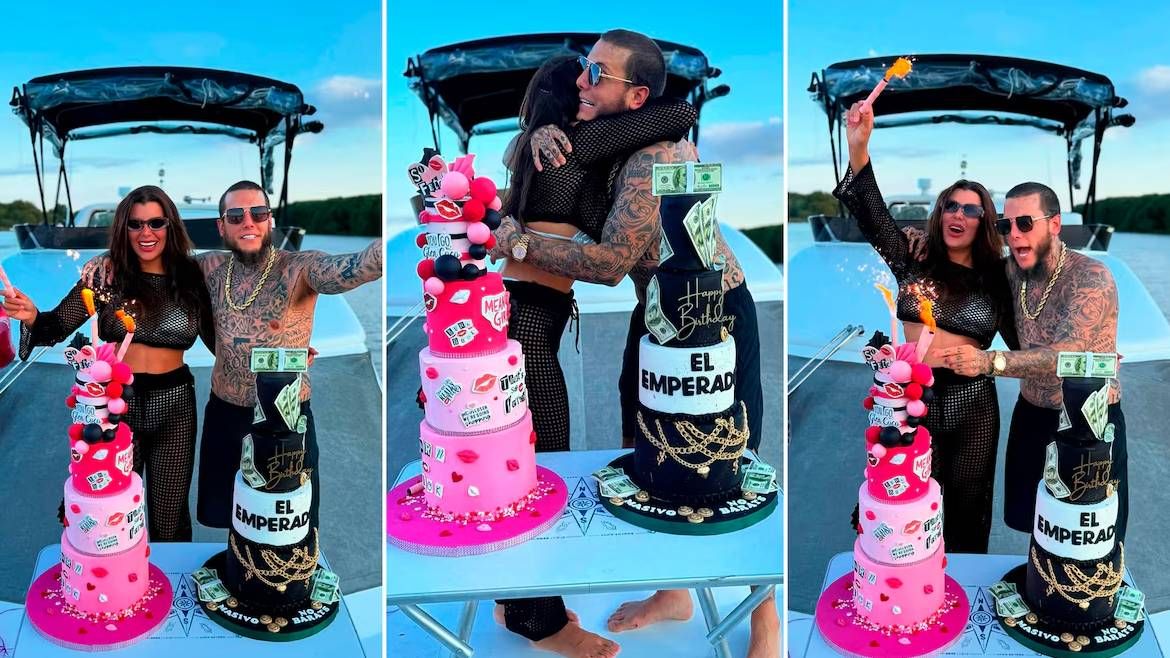 El excéntrico cumpleaños de Charlotte y Alex Caniggia a bordo de un yate