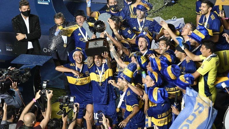 Boca le ganó a Banfield por penales y se quedó con la Copa Diego Maradona