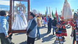 La Virgen de Urkupiña y Virgen de Copacabana juntas