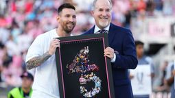 Messi fue homenajeado en Miami
