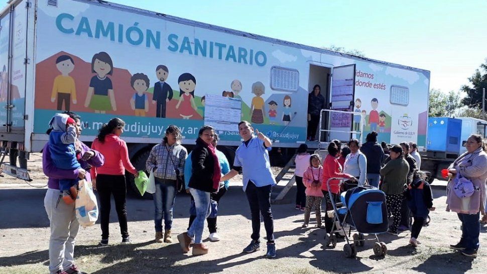 Camión Sanitario en Alto Comedero: harán atenciones y exámenes médicos gratuitos