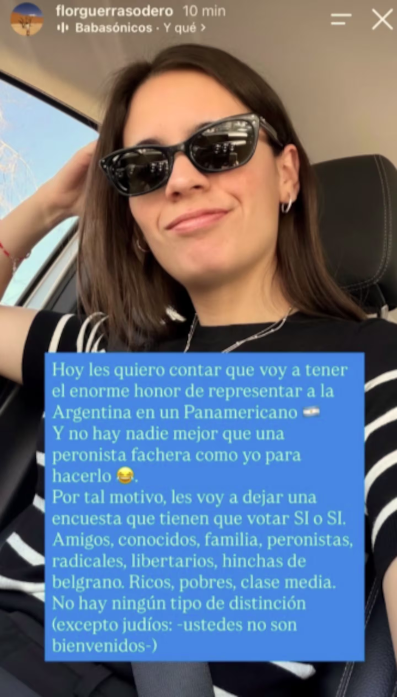 Apartaron a una jugadora de pádel de la delegación argentina por mensajes antisemitas